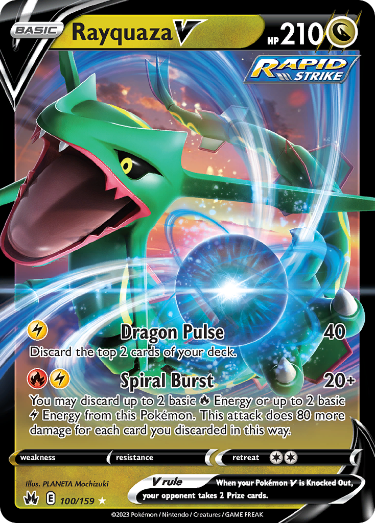 Rayquaza V – Crown Zenith 100/159