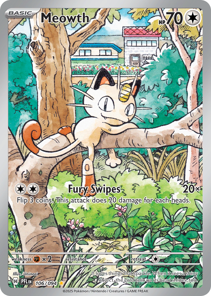 Meowth – Phantasmal Flames 106/094