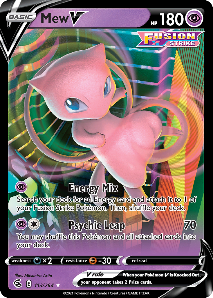 Mew V – Fusion Strike 113/264
