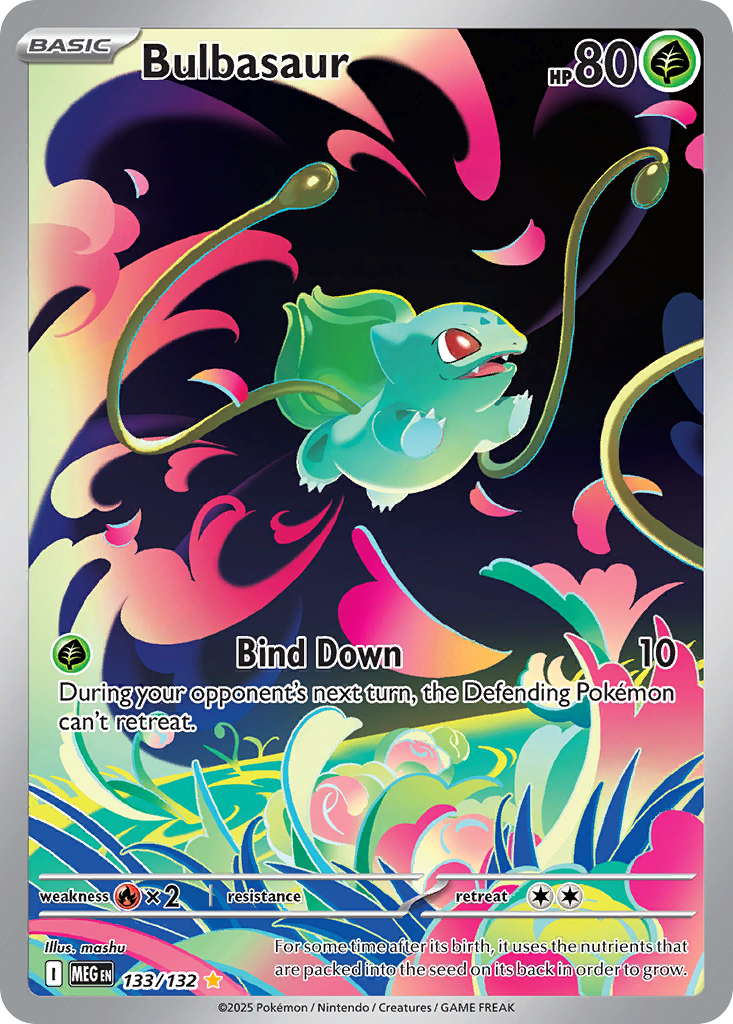 Bulbasaur – Mega Evolution 133/132