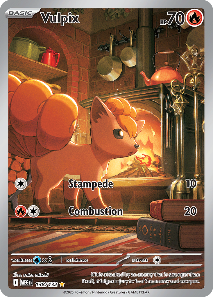 Vulpix – Mega Evolution 138/132
