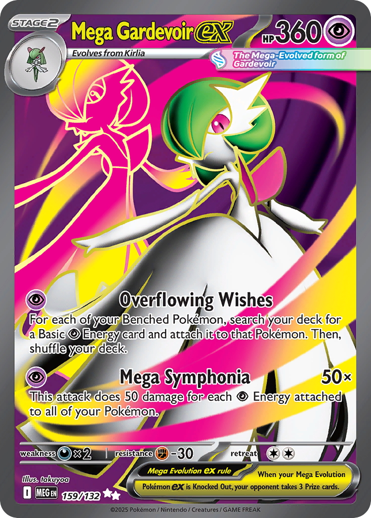 Mega Gardevoir ex – Mega Evolution 159/132