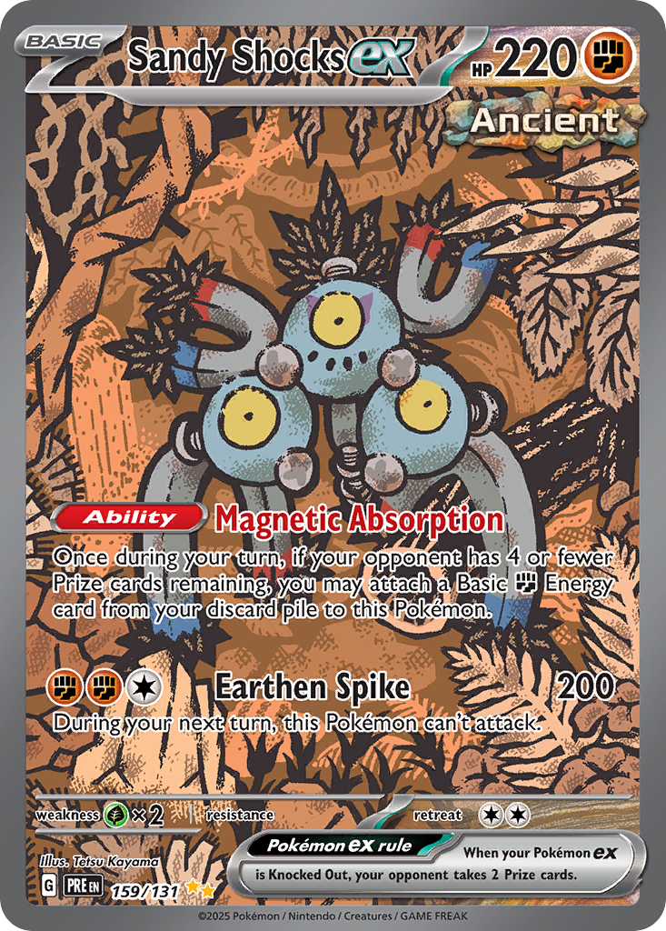 Sandy Shocks ex – Prismatic Evolutions 159/131
