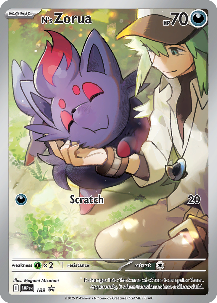 N's Zorua – SV Promo 189