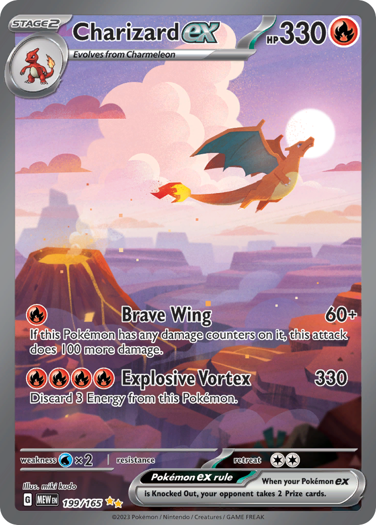 Charizard ex – 151 199/165