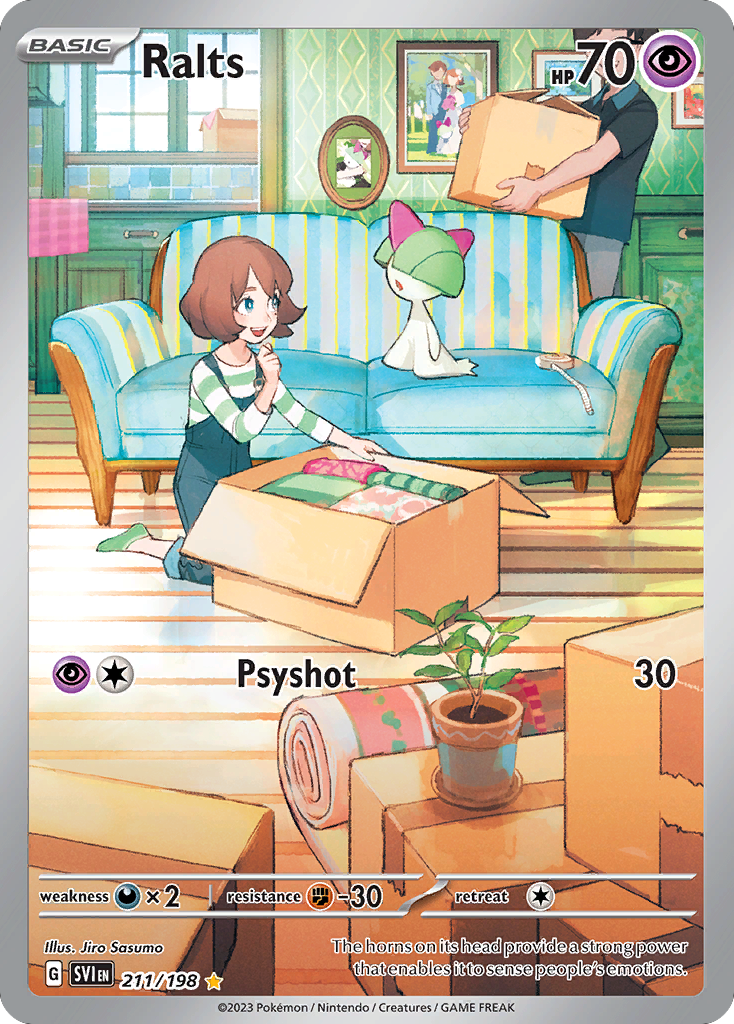 Ralts – Scarlet & Violet 211/198