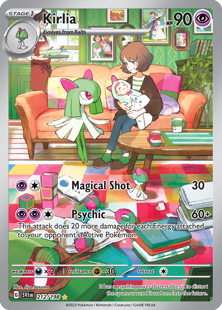 Kirlia – Scarlet & Violet 212/198