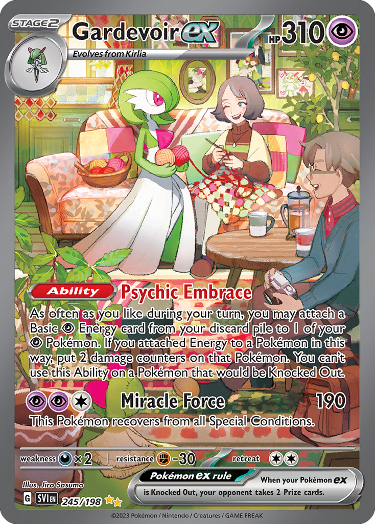 Gardevoir ex – Scarlet & Violet 245/198