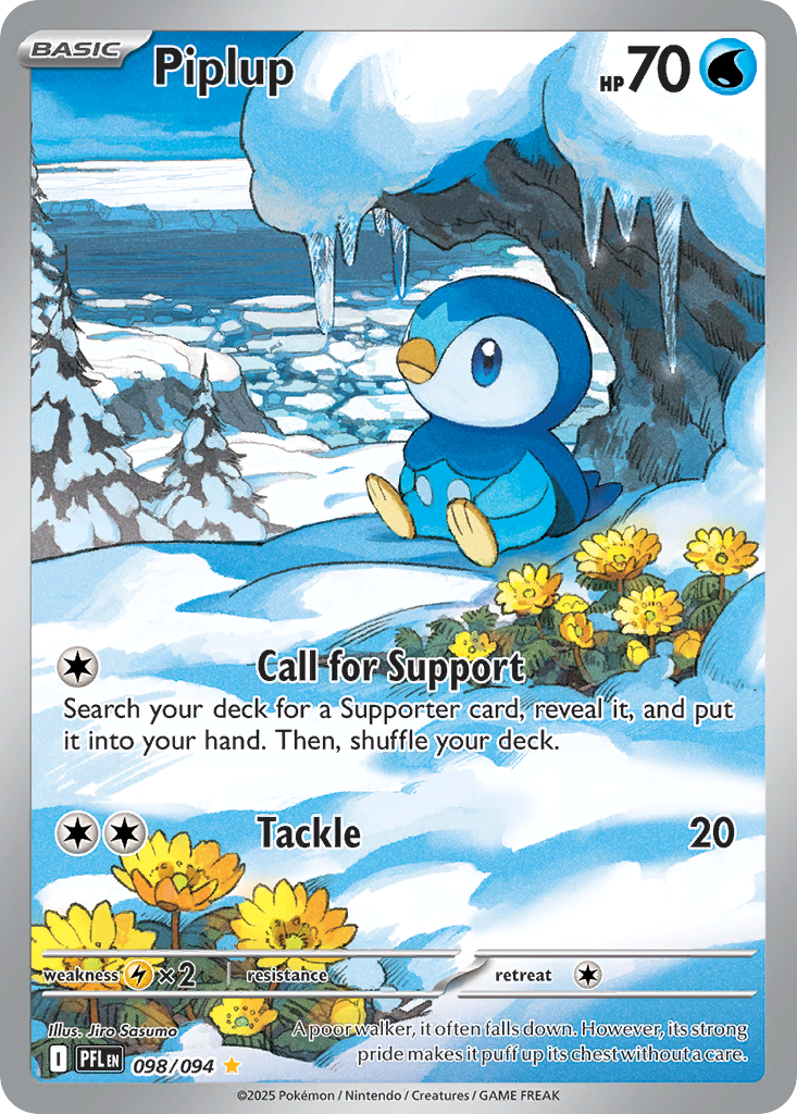 Piplup – Phantasmal Flames 098/094