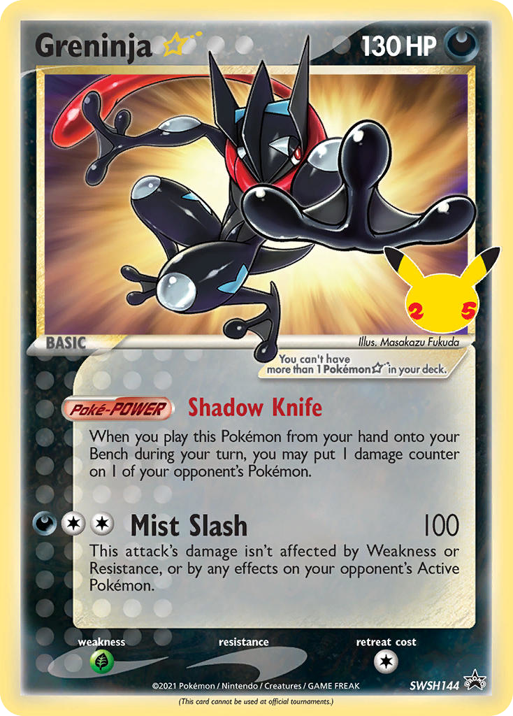 Greninja Star – SWSH Promo SWSH144