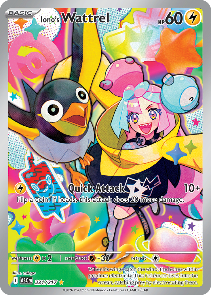 Iono's Wattrel – Ascended Heroes 231/217
