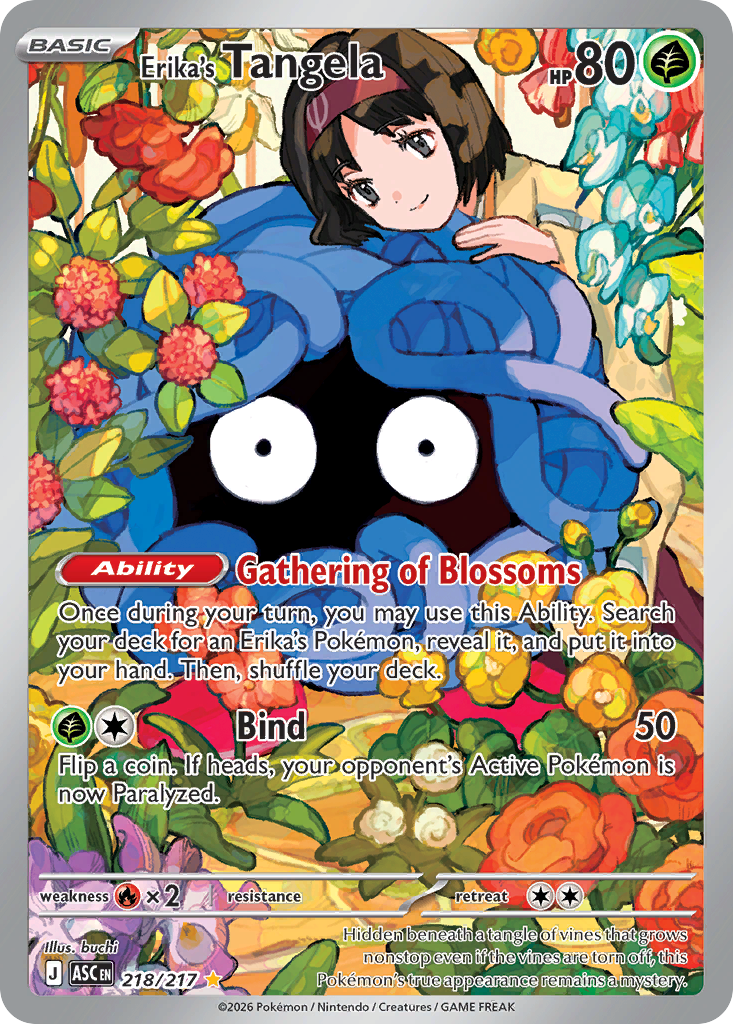 Erika's Tangela – Ascended Heroes 218/217