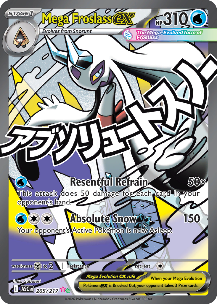 Mega Froslass ex – Ascended Heroes 265/217